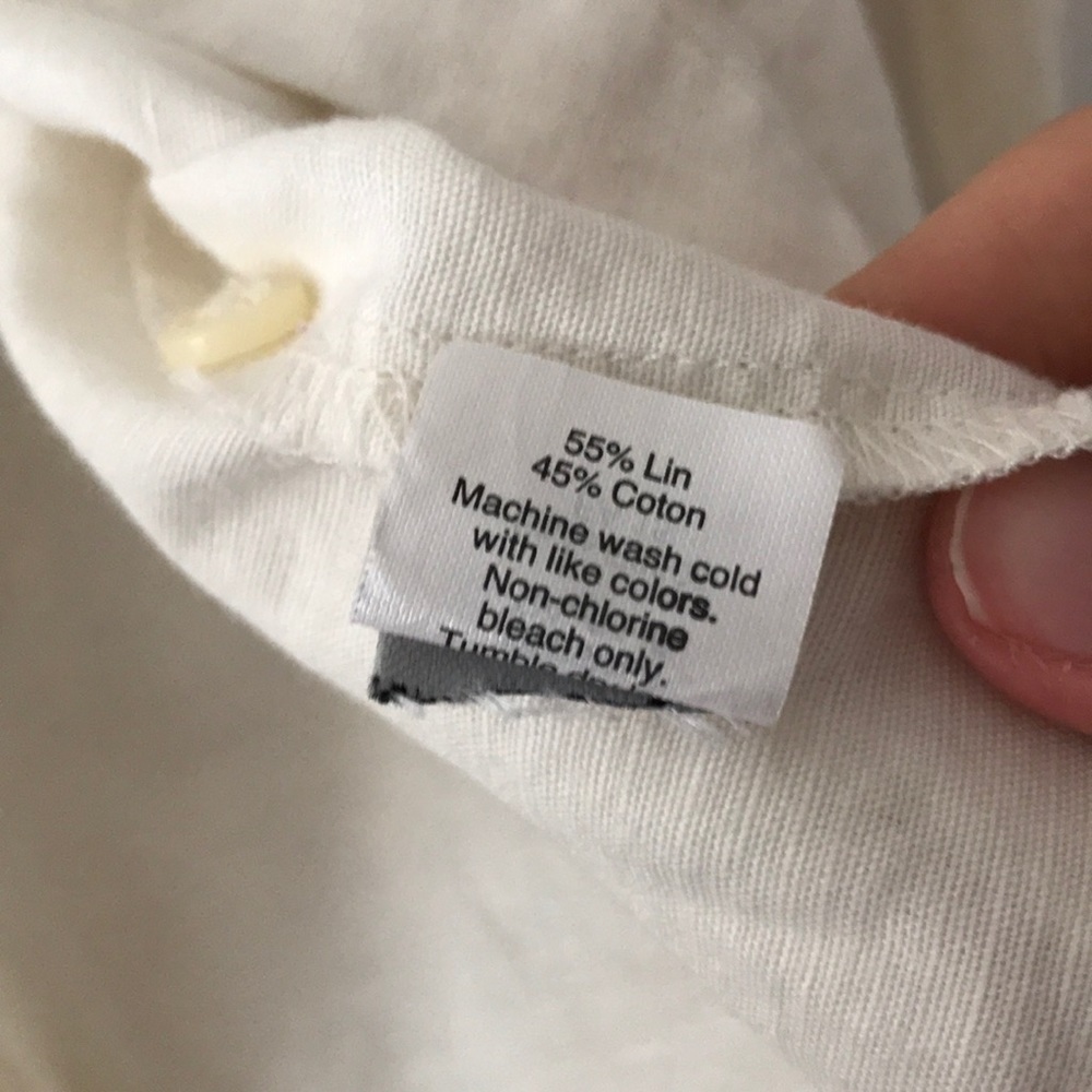 Madewell Linen Button-Up - Picture 4 of 7